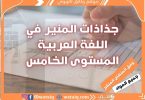 جذاذات المنير في اللغة العربية المستوى الخامس